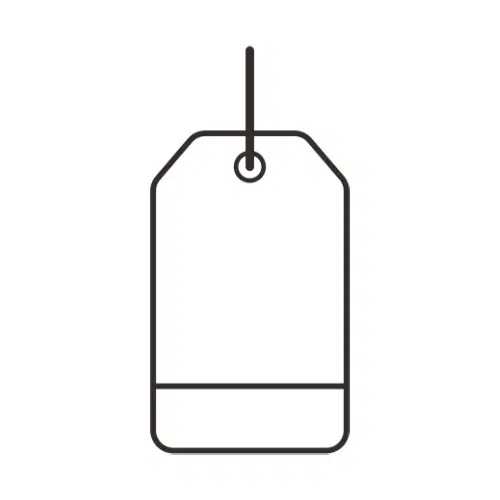 hang tag or card