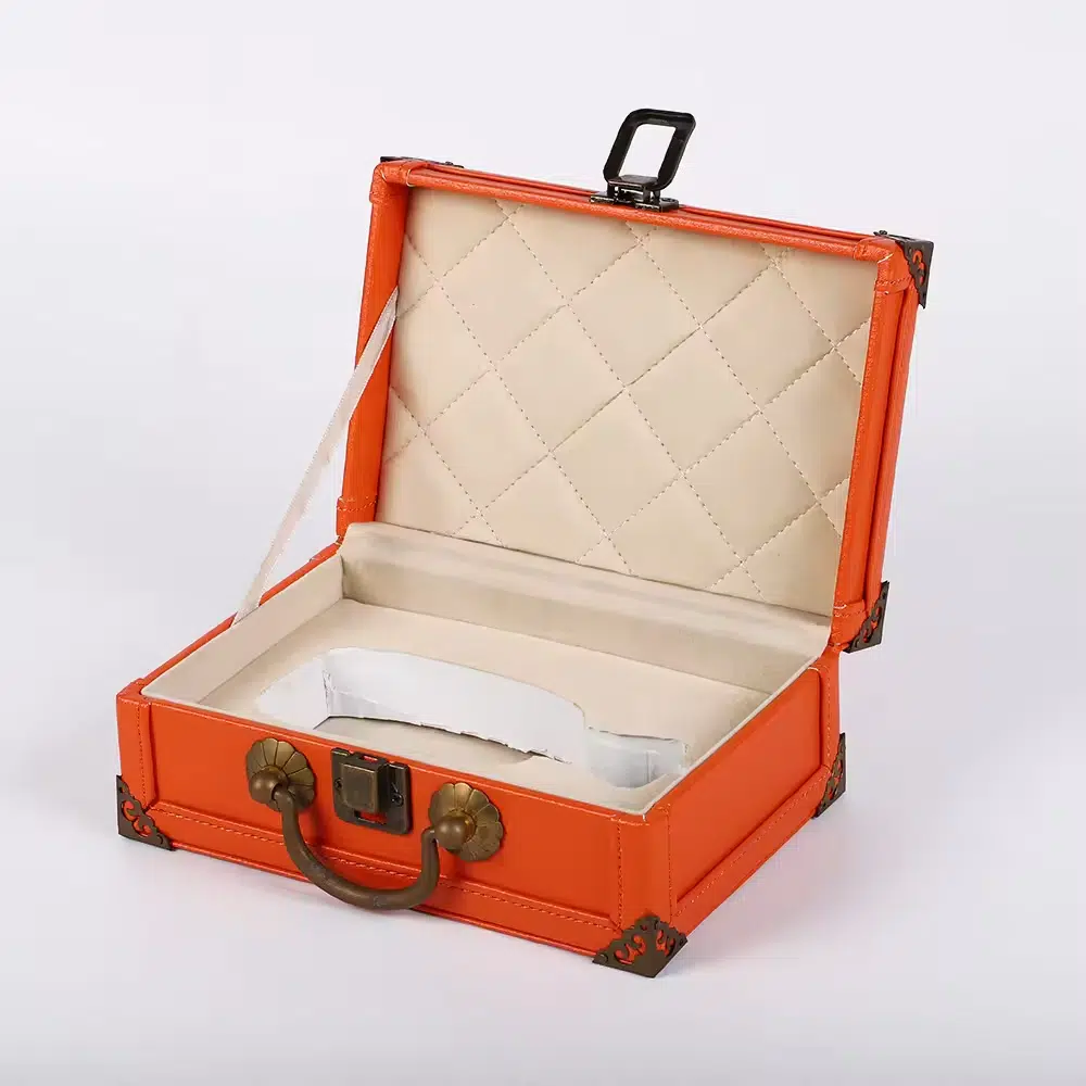 Leather & Wood Box