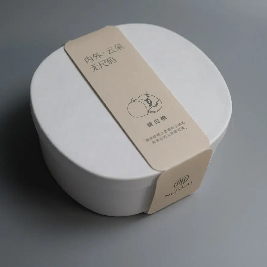 Oval Eco-packing Boxes With Sleeve