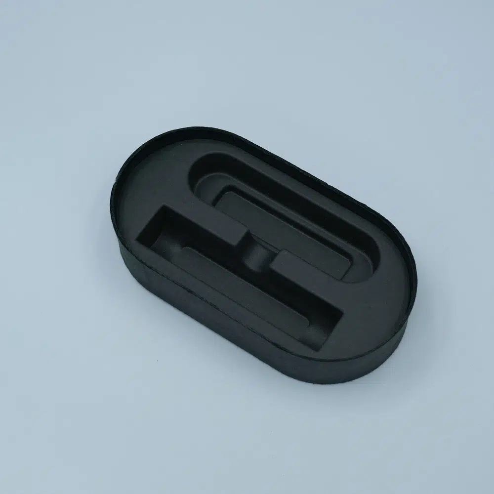 Lipstick Cosmetics Black Bagasse Tray