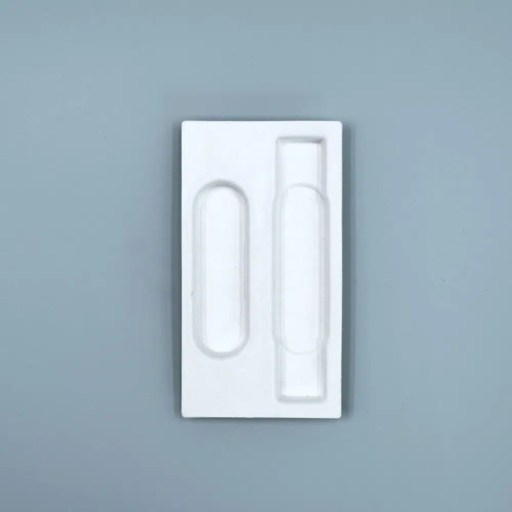 Wet-press Bagasse Tray For Electronics