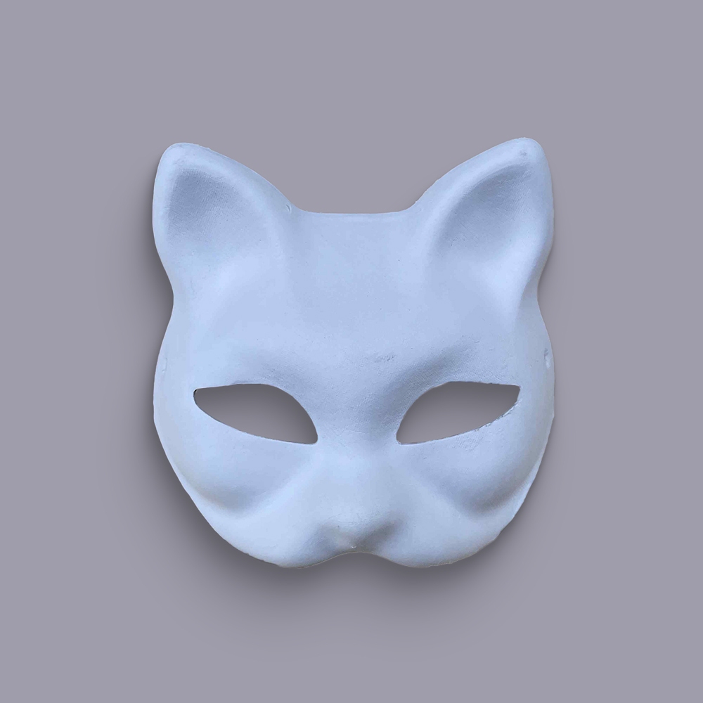 DIY Pulp Cat Face Mask