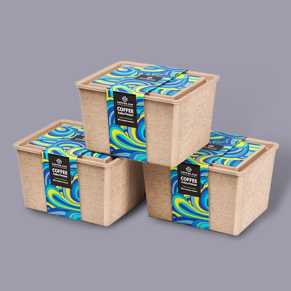 Ear Coffee Gift Pulp Box