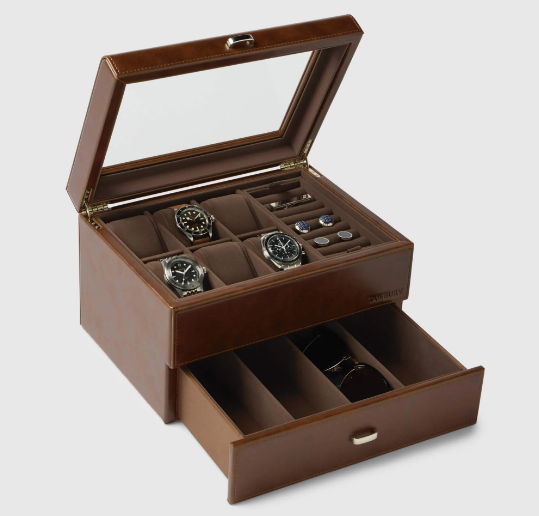 Bayswater 6 Watch Jewellery Box for Men