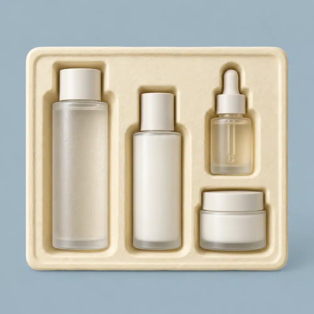 Skincare Molded Pulp Tray