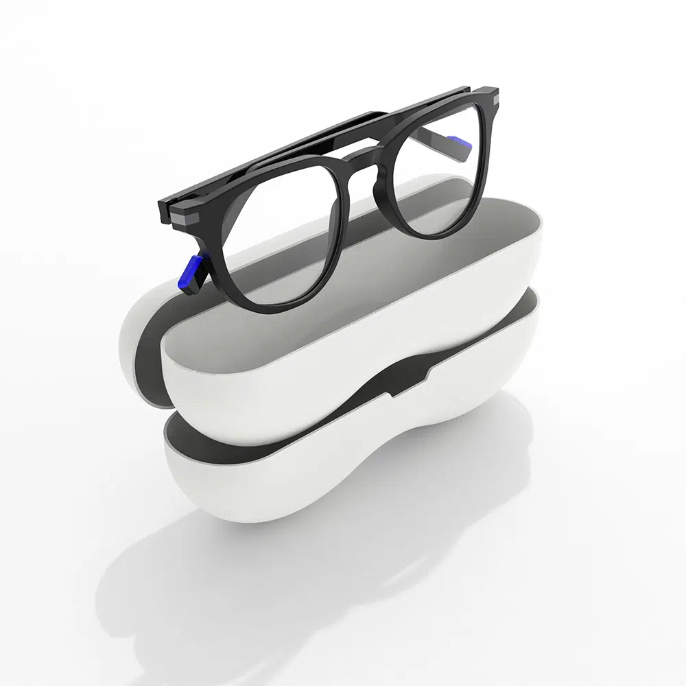 Double Layer Eye Glasses Case