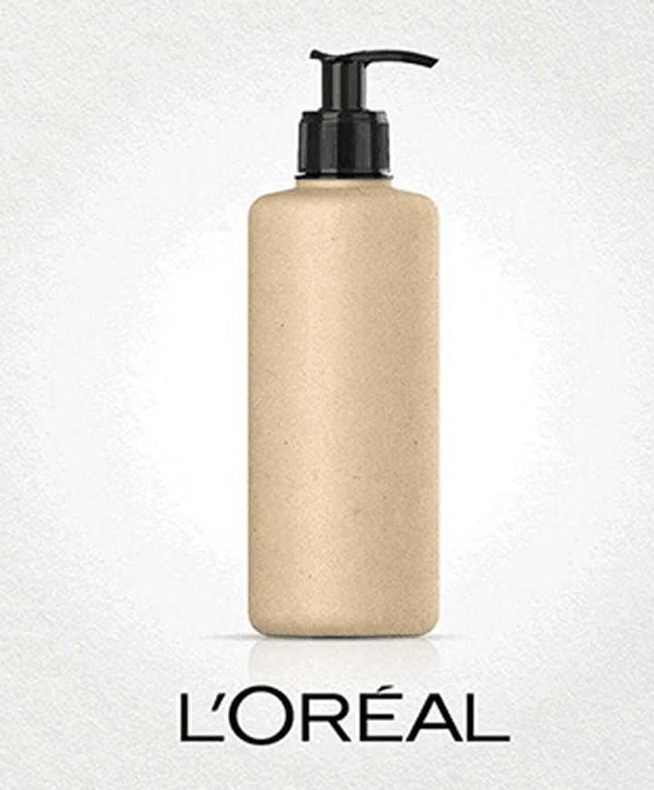 L'Oreal Paper Bottle Case