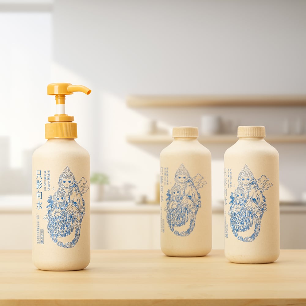 Unique Design Recyclable Bottles For Water