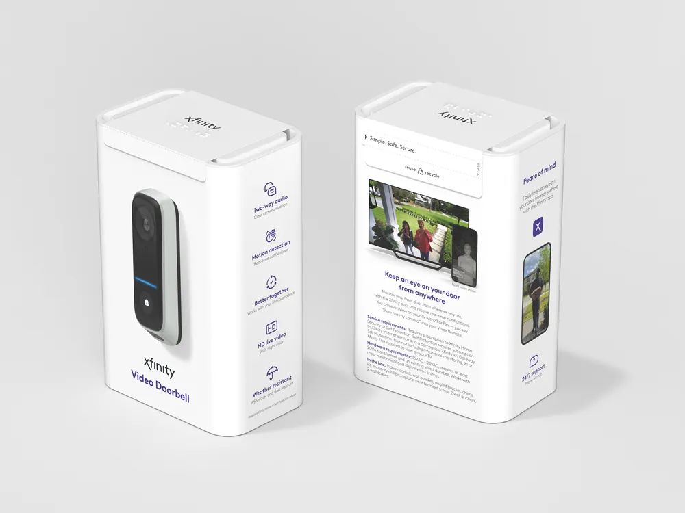 Xfinity Eco Capsule Packaging Design