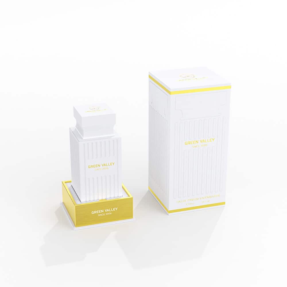 Elegant Square Perfume Box