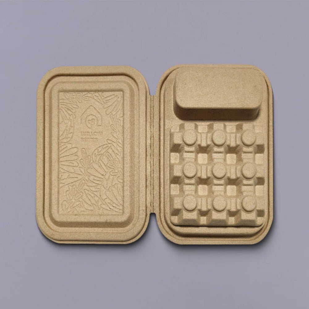 Dry-press Clamshell Box