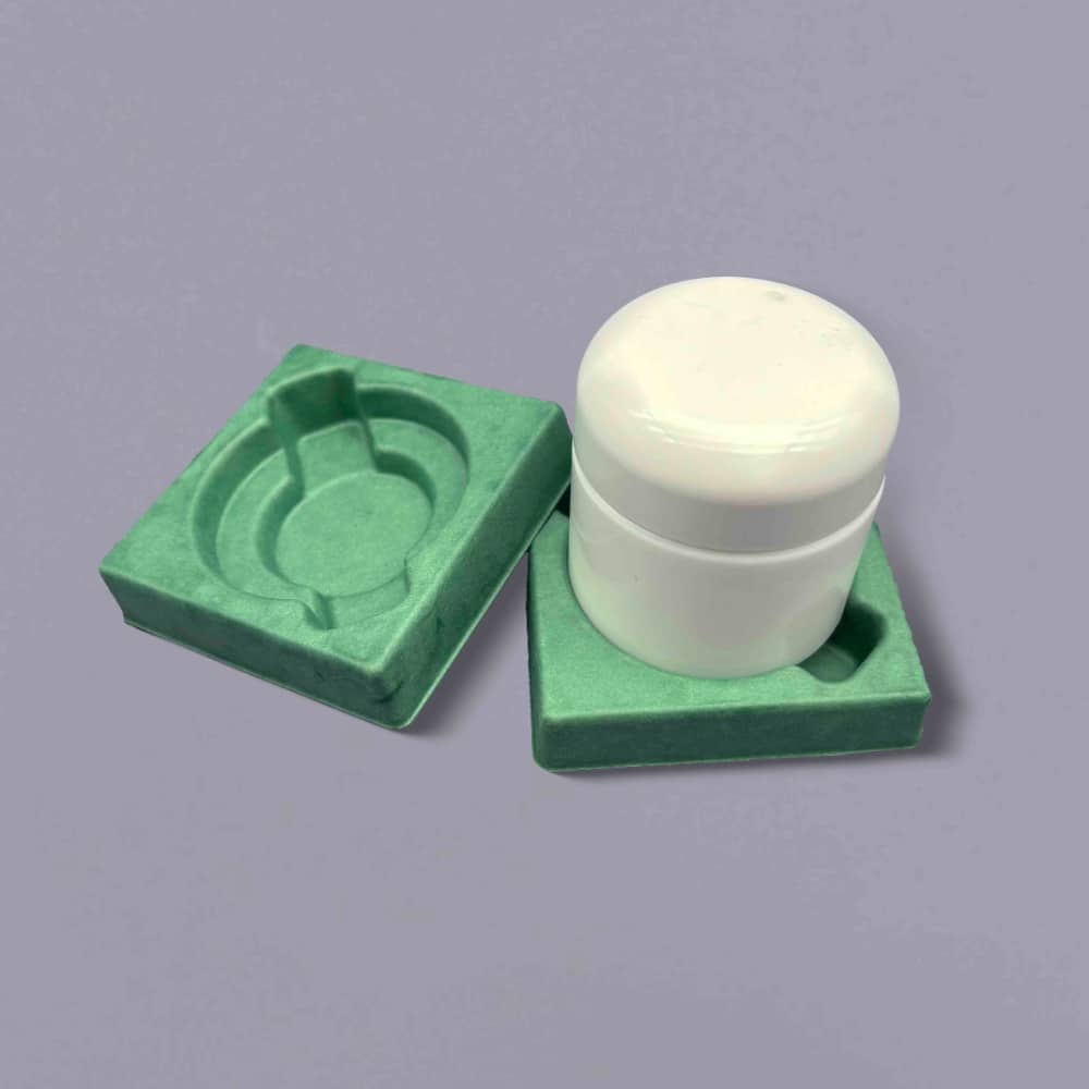 Green Facial Cream Pulp Tray