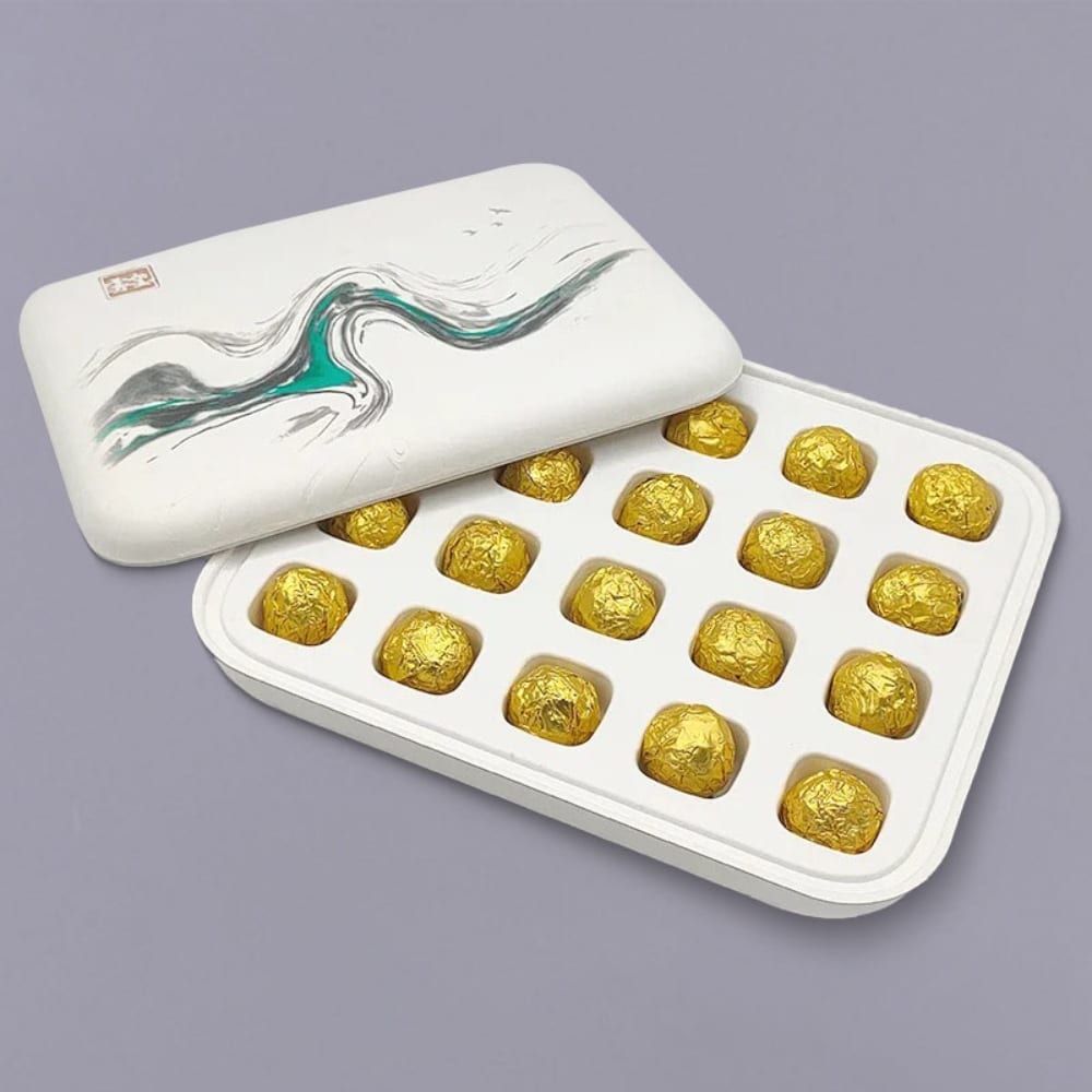 Molded Pulp Chocolate Gift Box