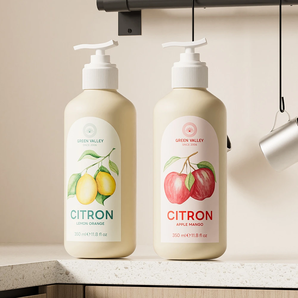 paper bottle for dishwashing liquid