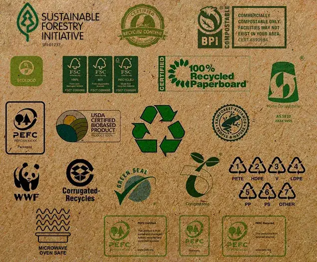 21 Common Green Packaging Symbols You Should Know