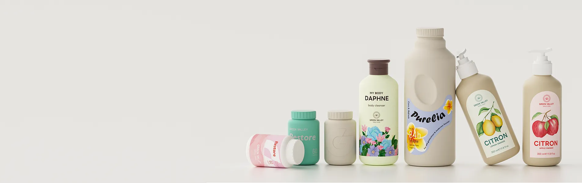 Eco-friendly Paper Bottle Background