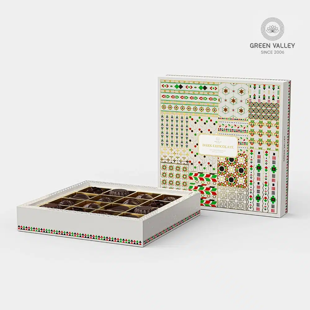 Islamic Geometric Pattern Chocolate Box