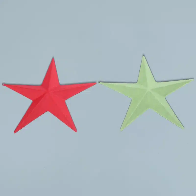 Star-shaped Christmas Molded Pulp Craft