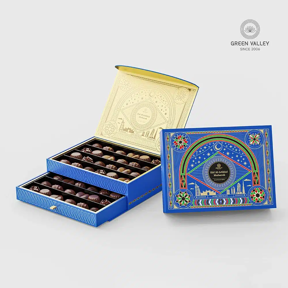 Blue Drawer Chocolate Gift Box