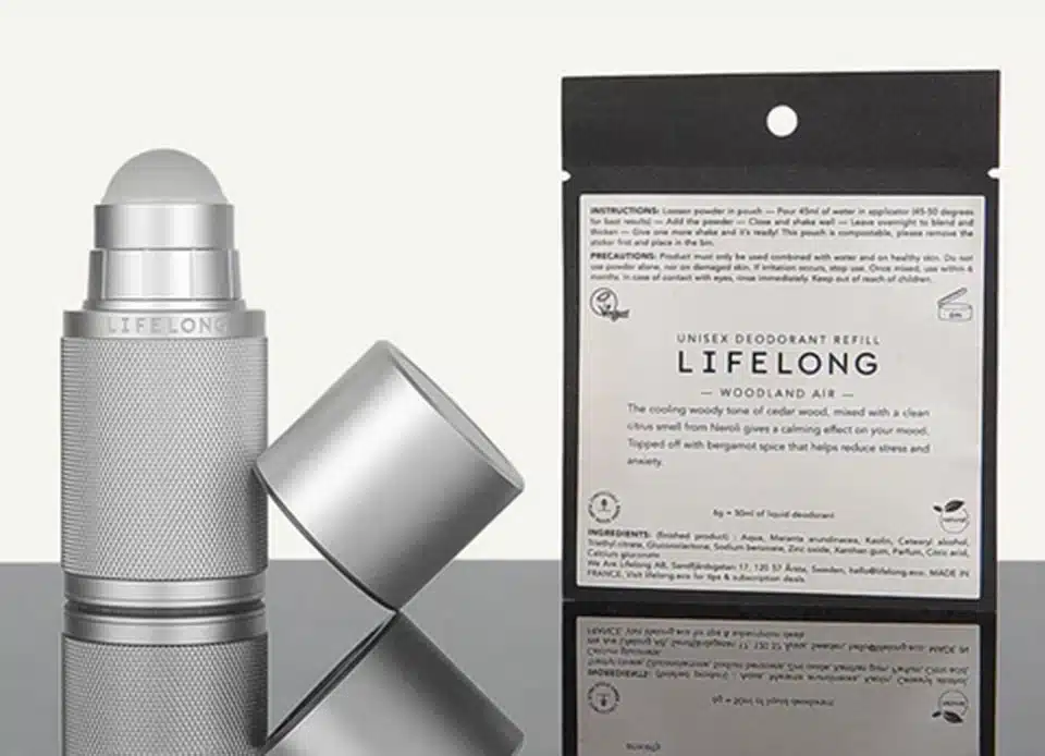 Lifelong Powder to Liquid Deodorant