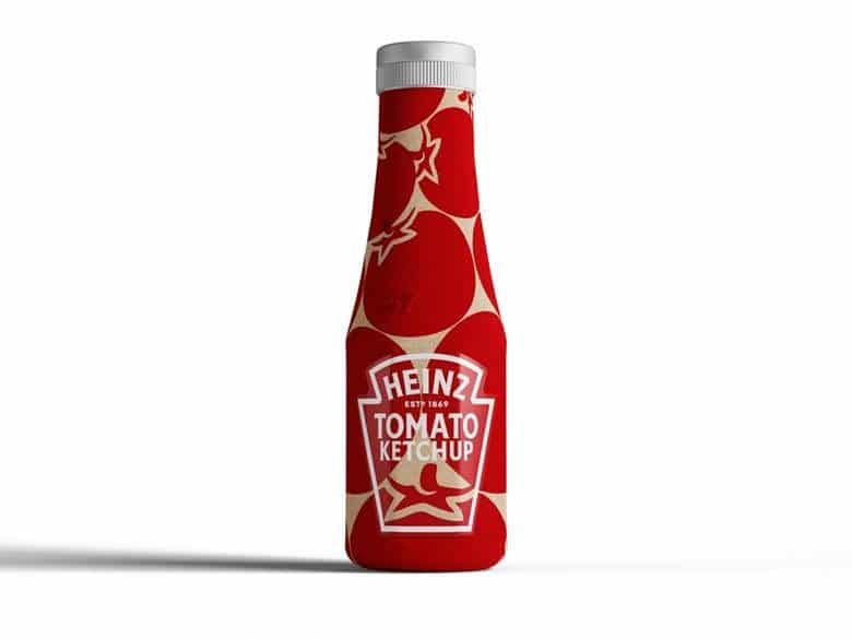 Kraft Heinz Paper Bottle for Ketchup
