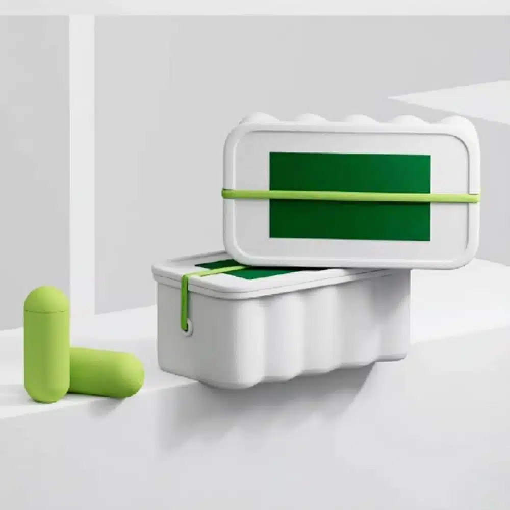 Probiotic Capsule Molded Pulp Box