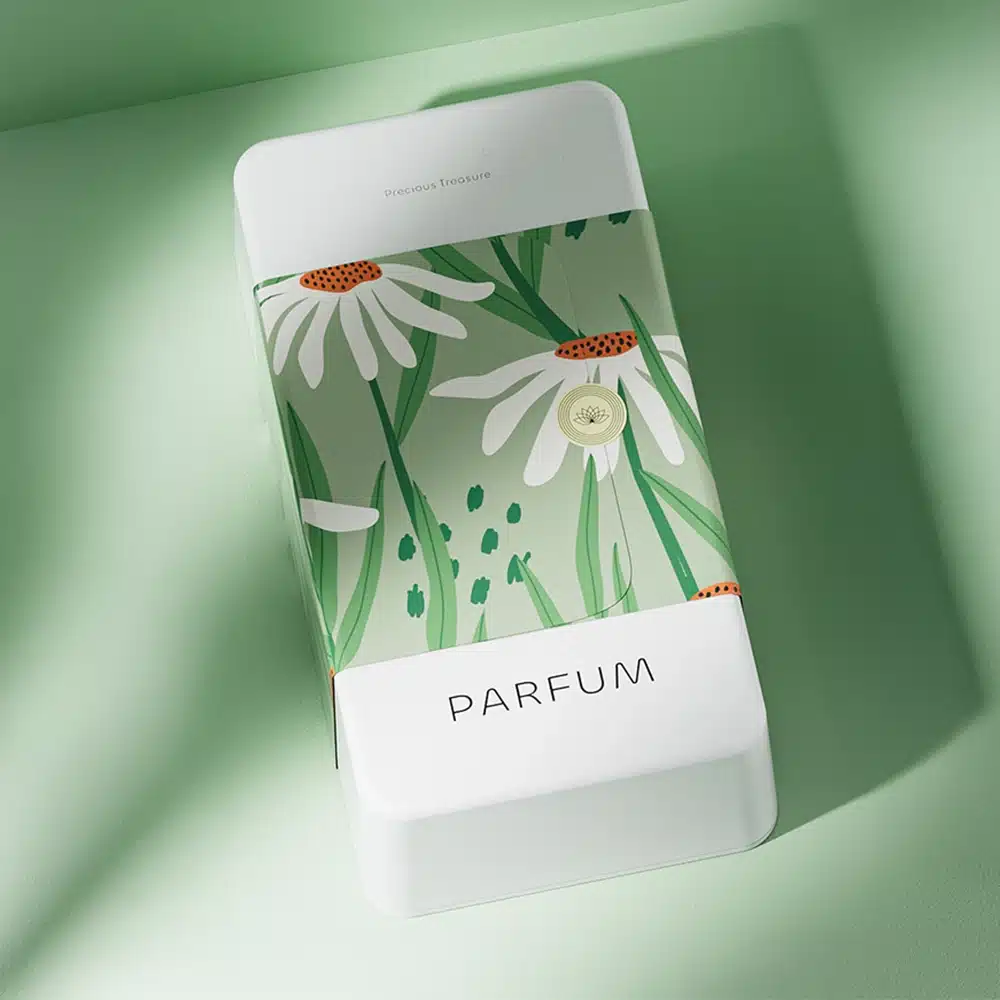 Daisy Design Green Fragrance Box