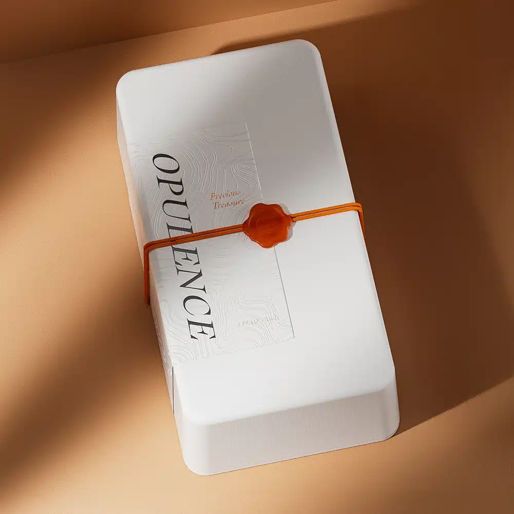 Legant Perfume Packaging With Wax Seal