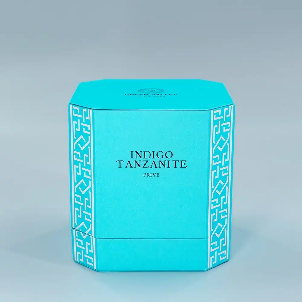 Blue-green Flip Perfume Box