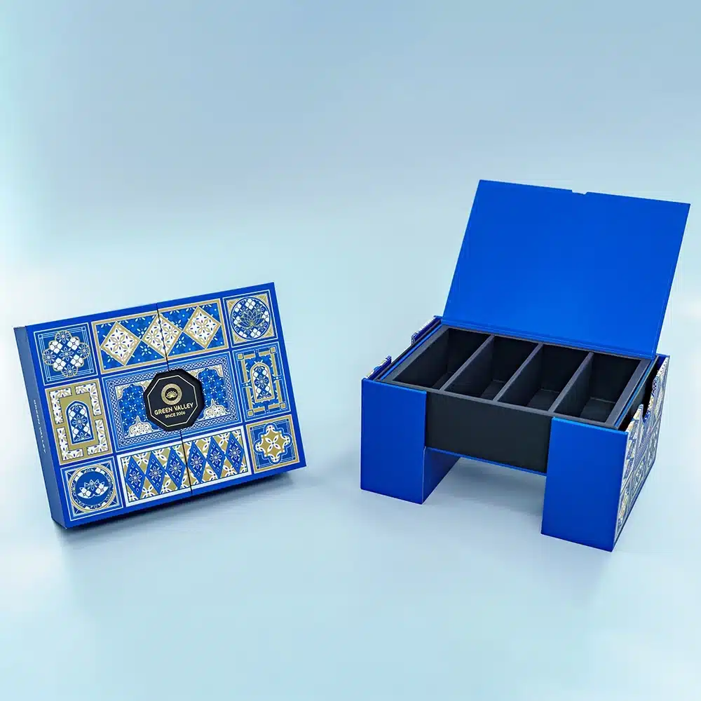 Arabric Style Blue Chocolate Box