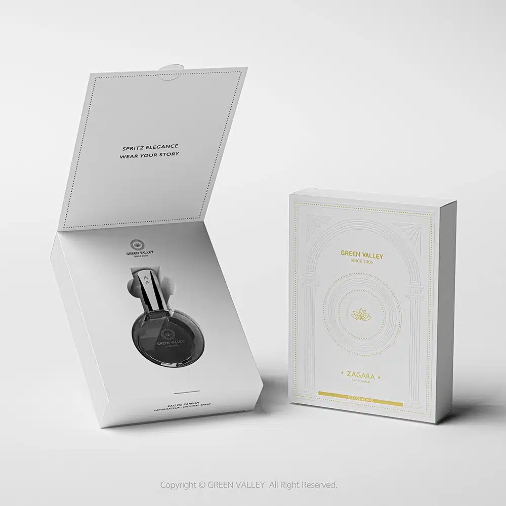 Modern Magnetic Flip Perfume Box