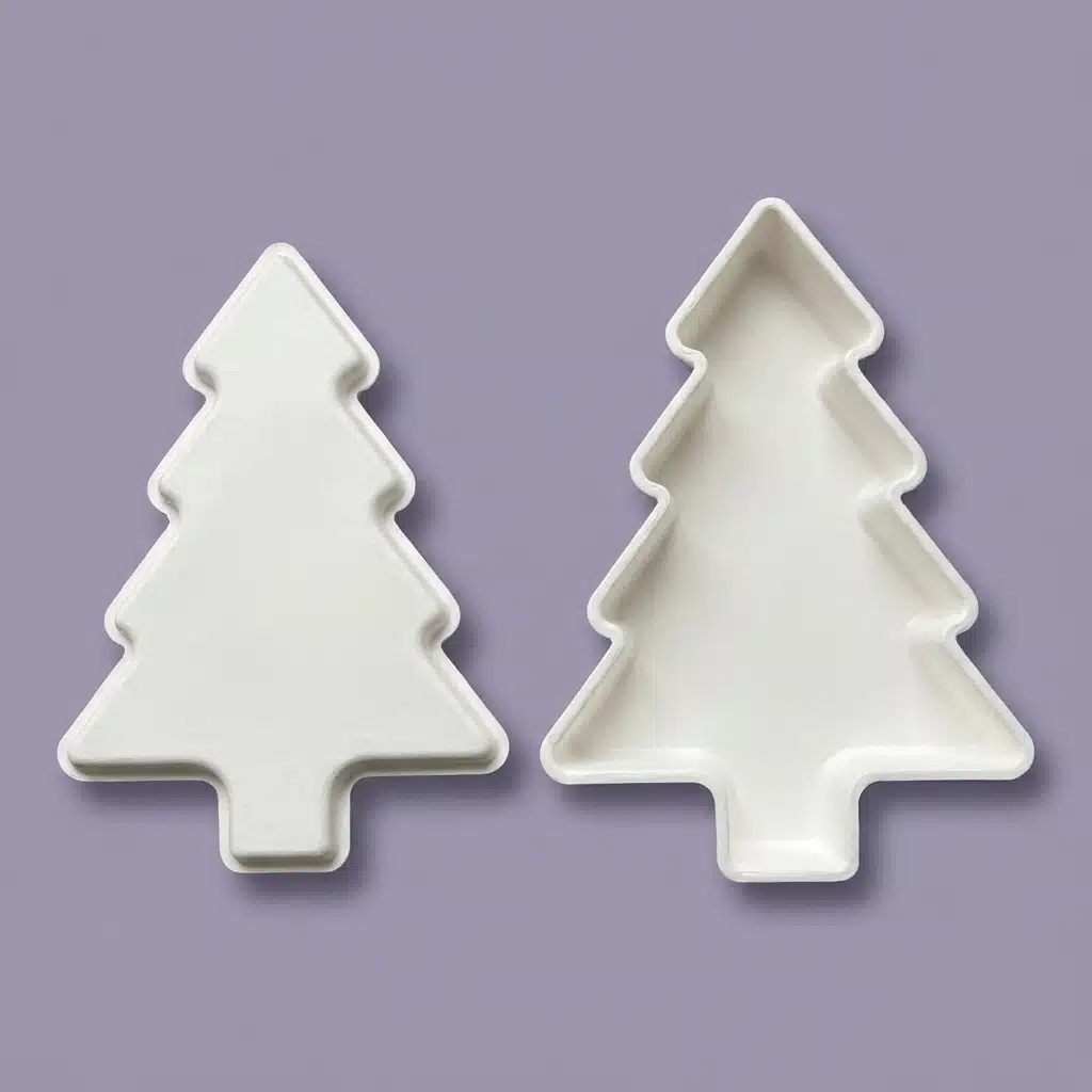 Tree Shaped Holiday Gift Pulp Box