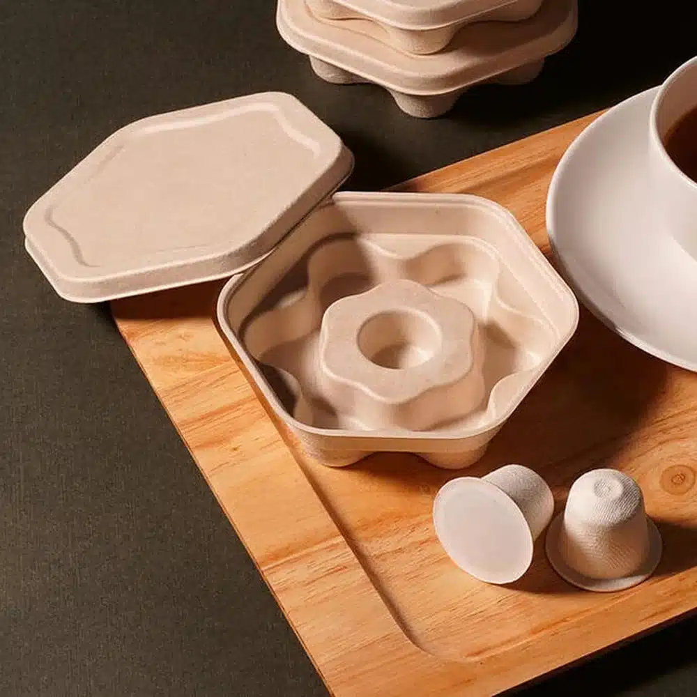 Molded Pulp Coffee Kit Packaging