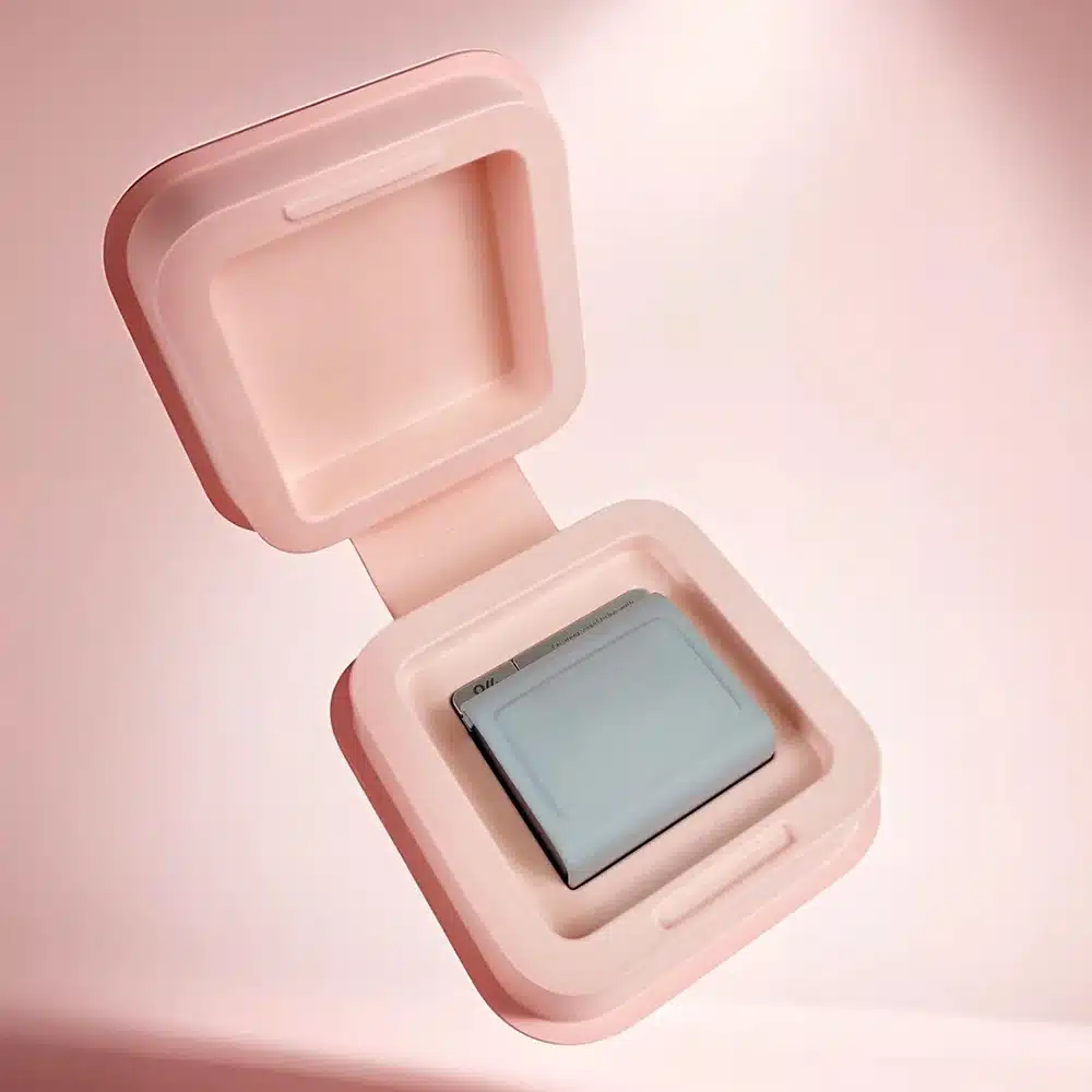 Blush Color Wireless Earphone Box