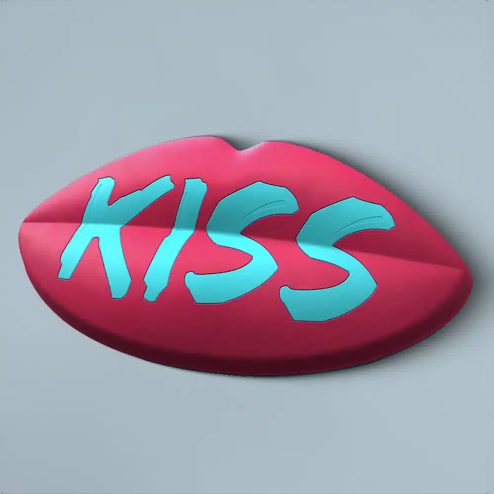 Lip-shape Molded Pulp Lipstick Box