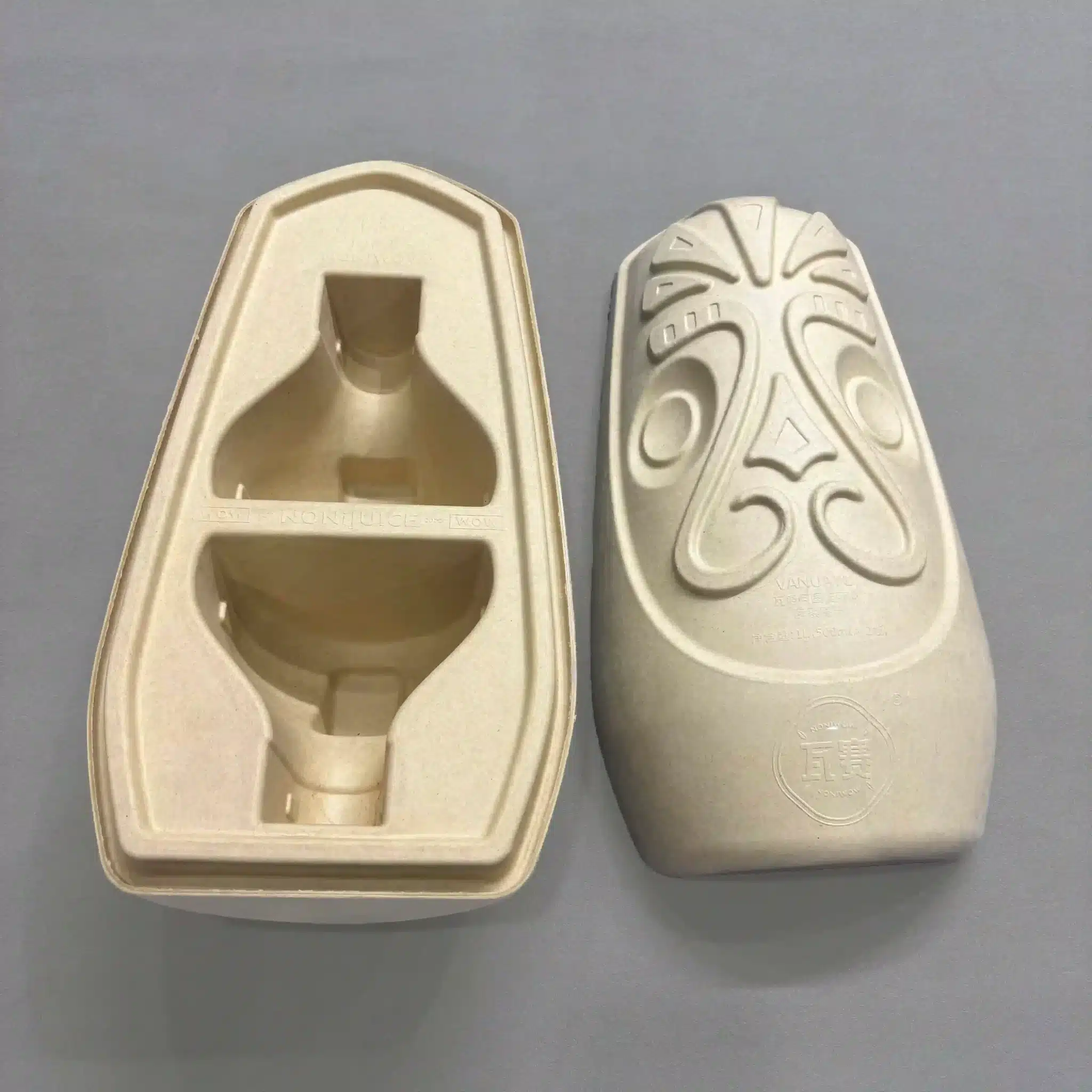 Opera Mask Molded Pulp Supplement Box