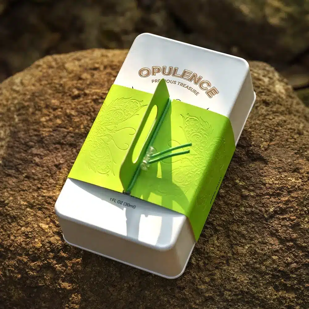 Botanical Butterfly Embossing Perfume Box