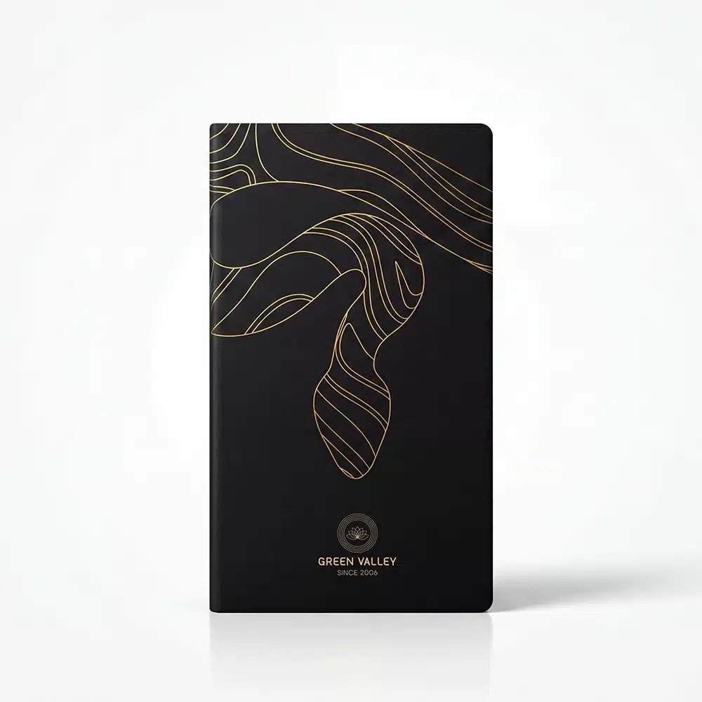 Black Golden Snack Pattern Perfume Box