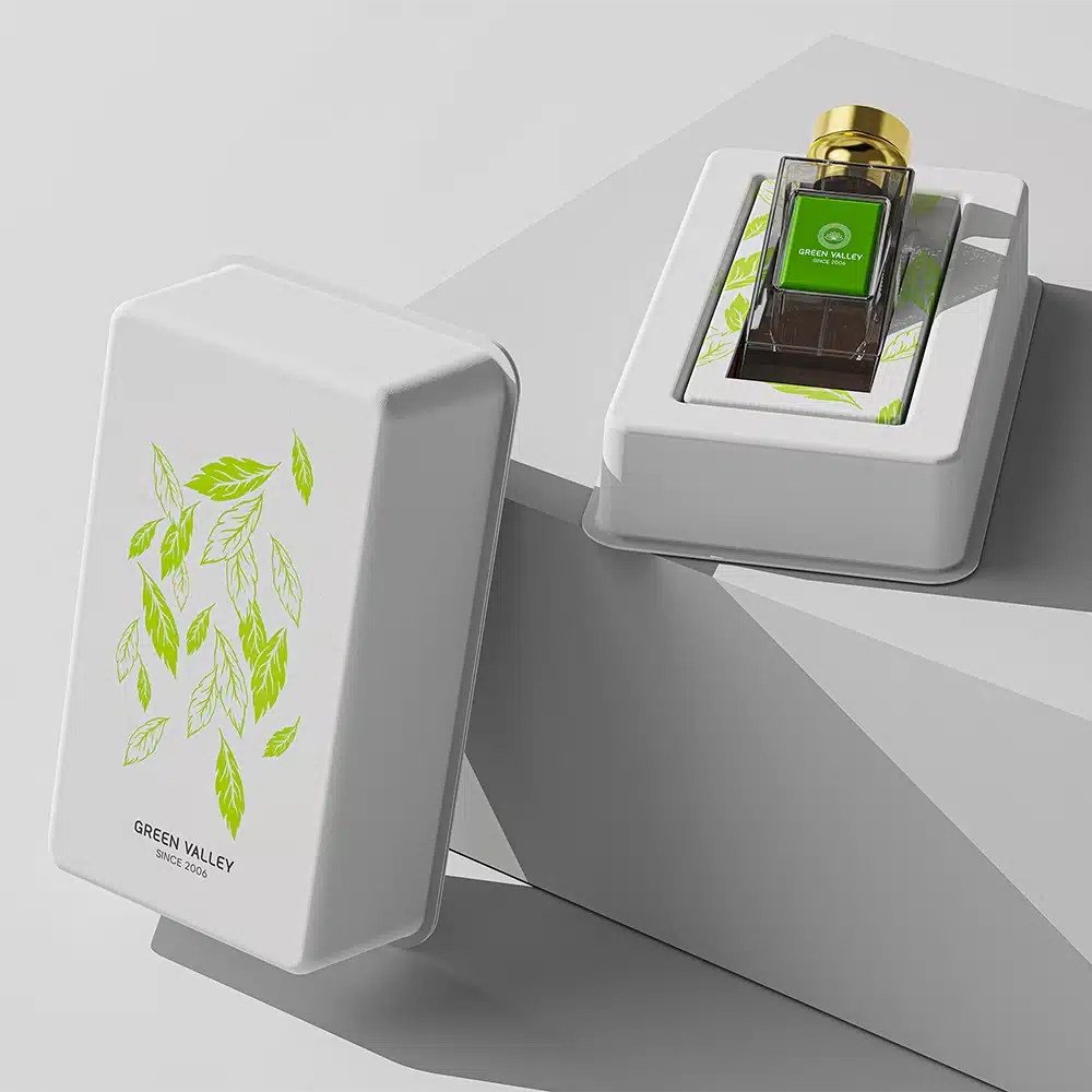 Tea Leaf Stock Mold Perfume Box