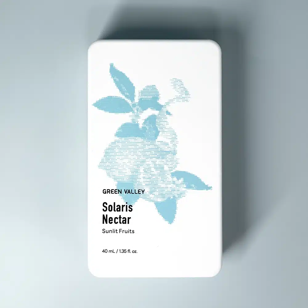 Blue Floral Eco Friendly Perfume Packaging Wholesale