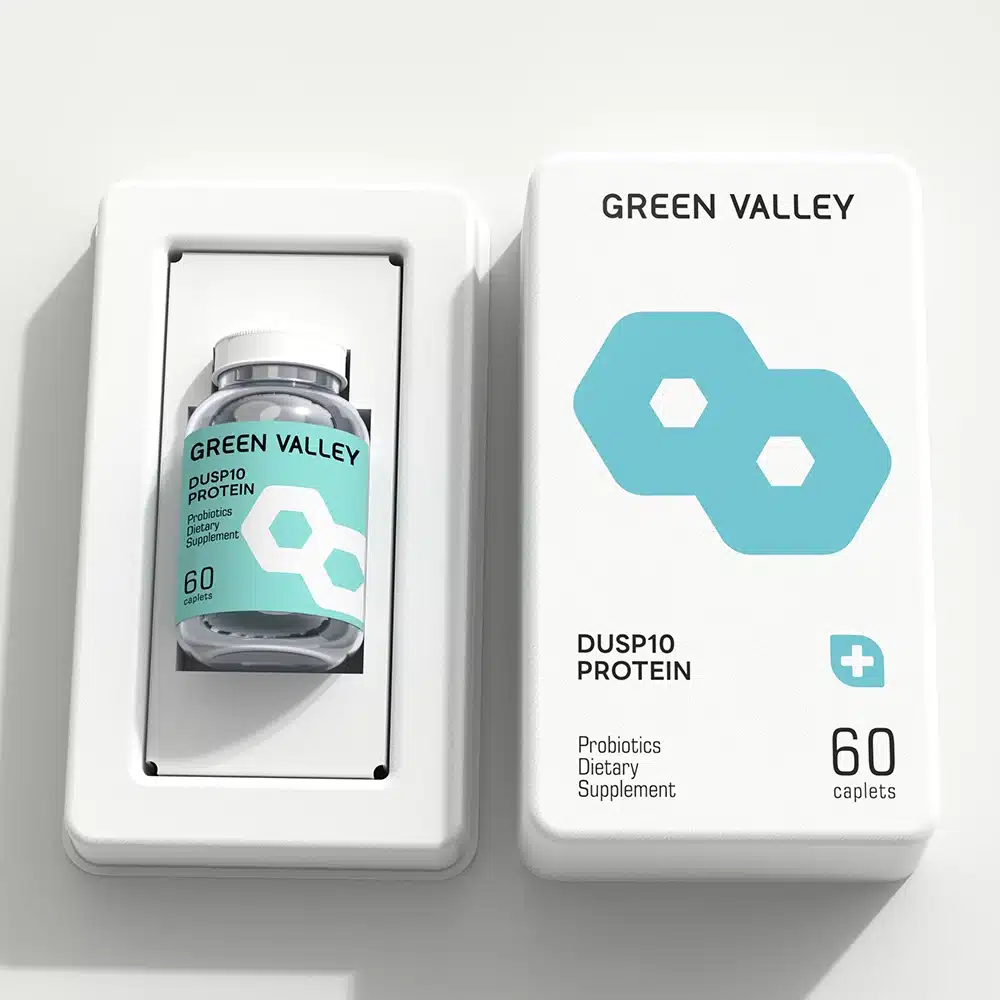 Bulk luxury blue hexagon eco friendly supplement packaging factory