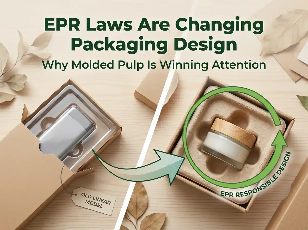 How EPR Laws Are Changing Packaging Design: What Brands Should Know About Molded Pulp