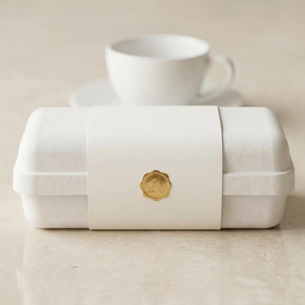 Lid Base Biodegradable Chocolate Packaging