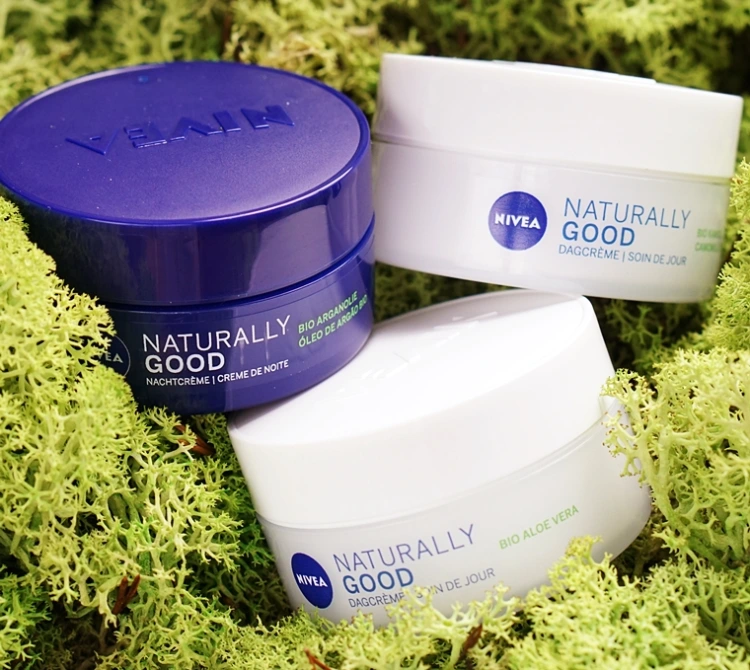 Nivea Naturally Good renewable polypropylene packaging
