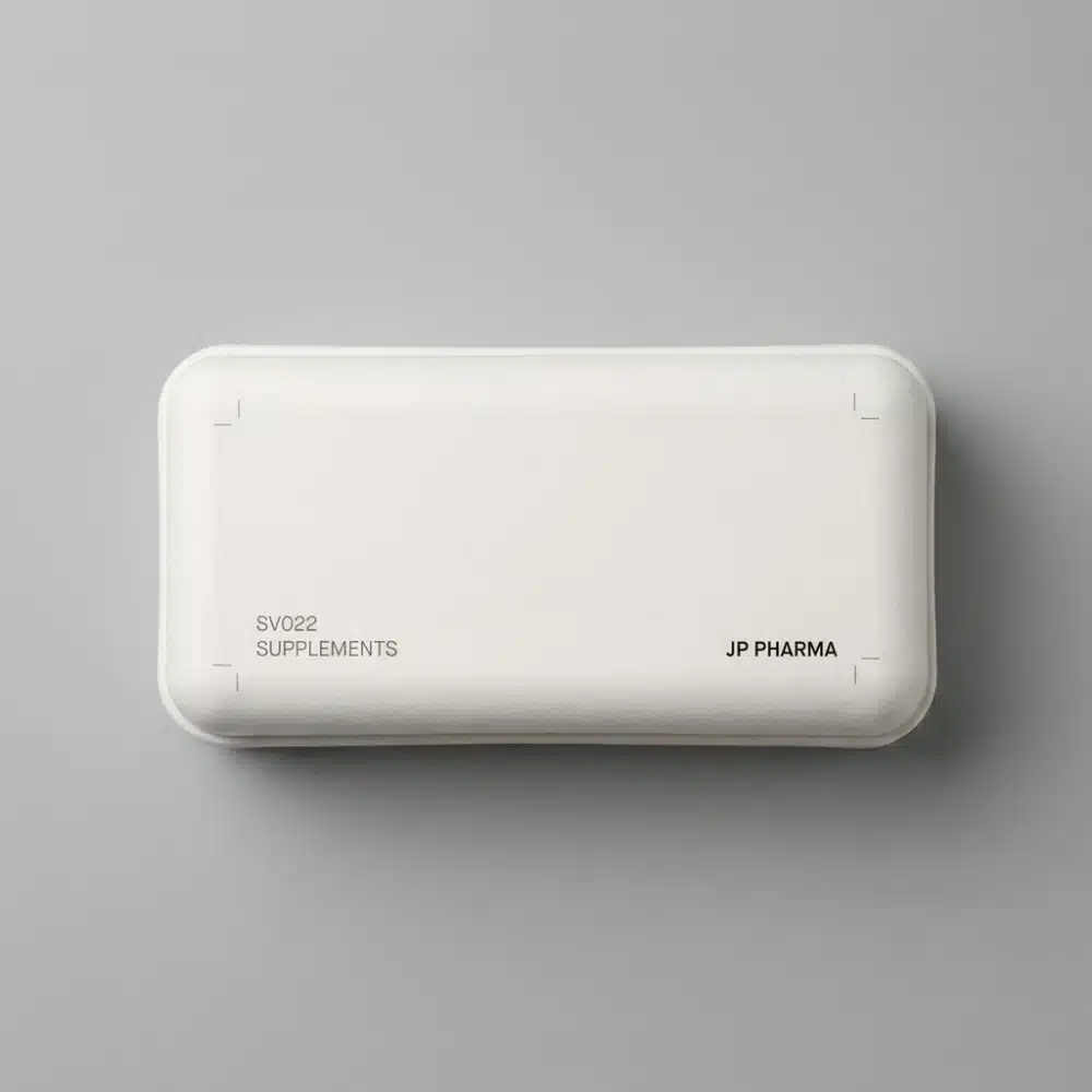 Minimalist Eco-Friendly Health Supplement Box
