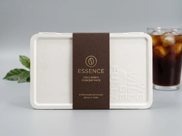 Molded Paper Empty Container
