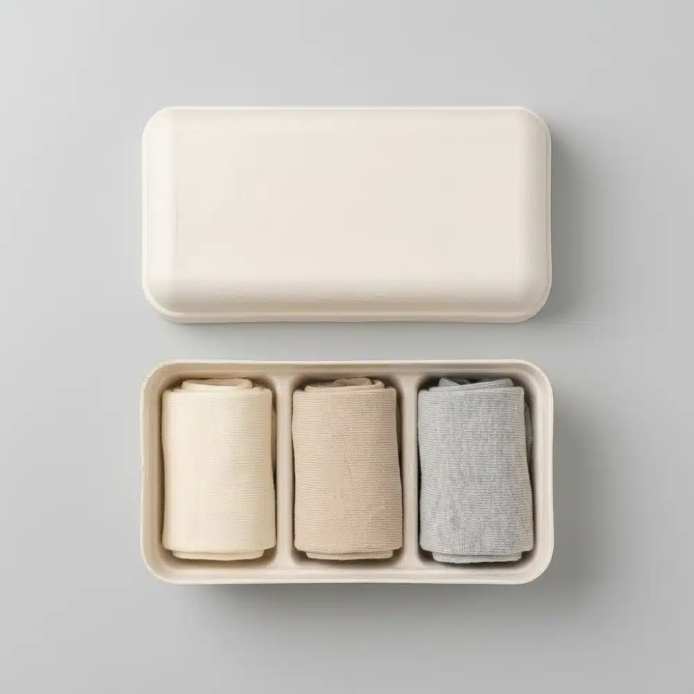 Biodegradable Garment Packaging Socks Packaging