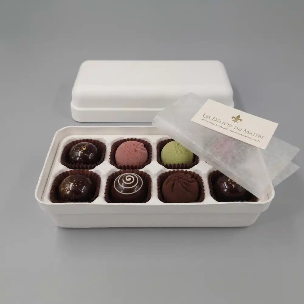 Public Mold White Sustainable Chocolate Box