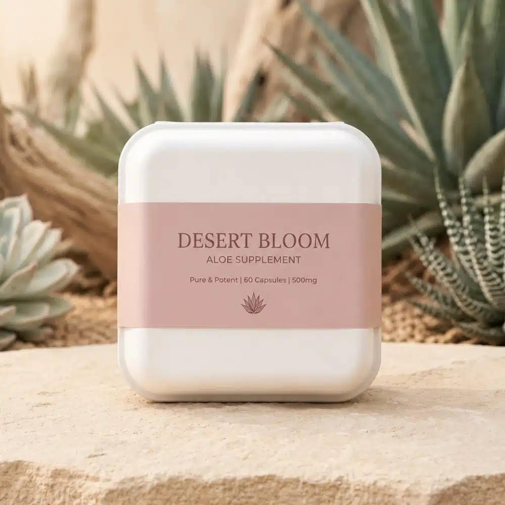 Color Blush Sleeve Biodegradable Supplement Box
