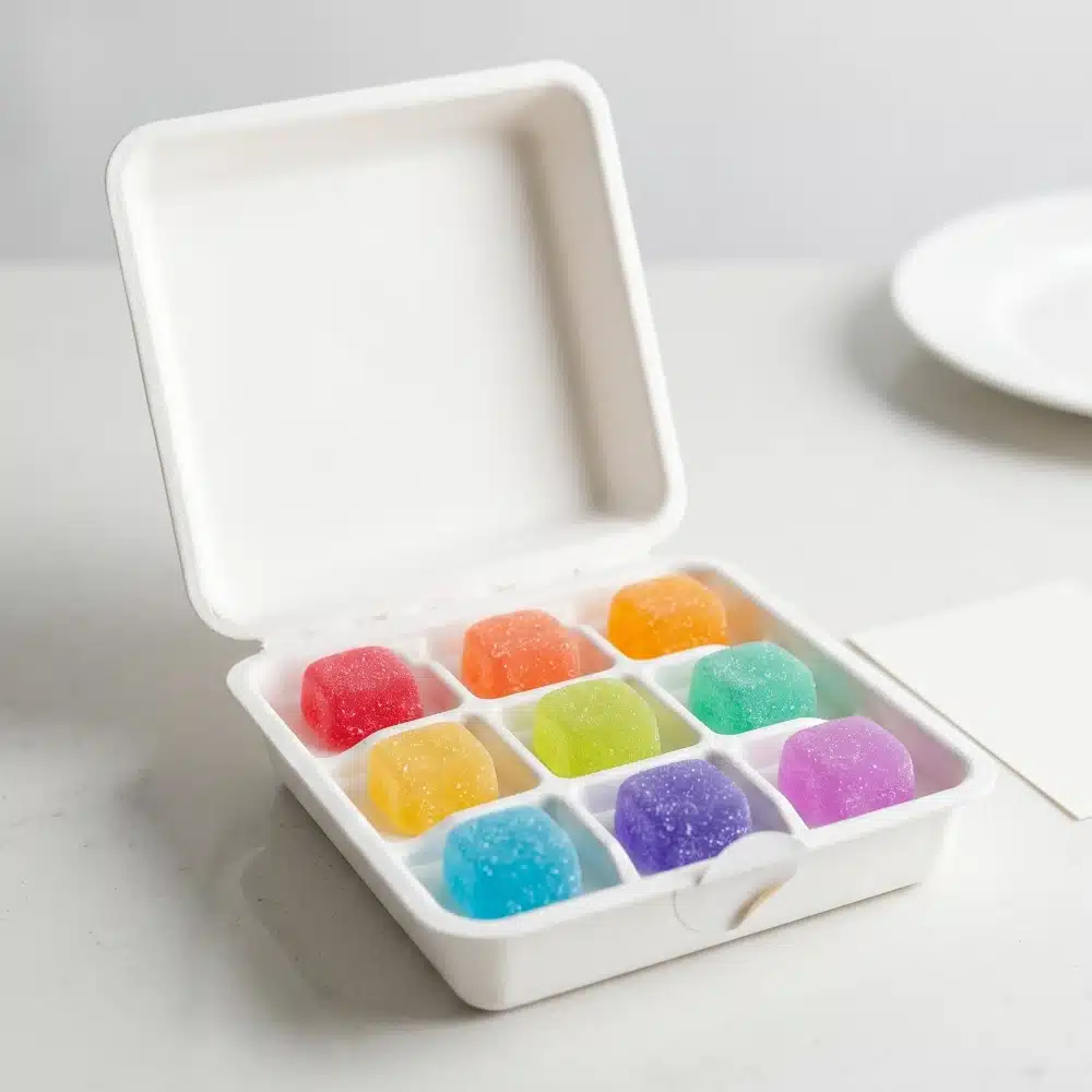 Square Biodegradable Candy Boxes